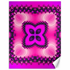 Kaleidoscope Ornament Pattern Canvas 12  X 16 