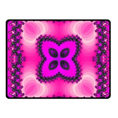 Kaleidoscope Ornament Pattern Fleece Blanket (small) by Pakrebo