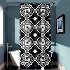 Seamless Pattern Ornament Shower Curtain 36  X 72  (stall)  by Pakrebo