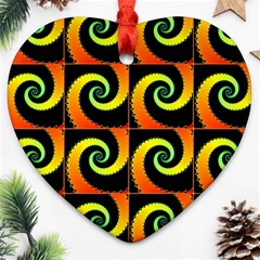 Spiral Seamless Pattern Fractal Ornament (heart) by Pakrebo