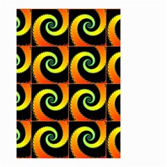 Spiral Seamless Pattern Fractal Small Garden Flag (two Sides) by Pakrebo