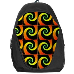 Spiral Seamless Pattern Fractal Backpack Bag by Pakrebo