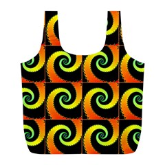 Spiral Seamless Pattern Fractal Full Print Recycle Bag (l) by Pakrebo