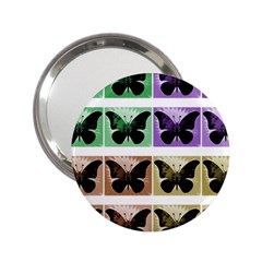 Seamless Wallpaper Butterfly 2.25  Handbag Mirrors