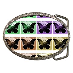 Seamless Wallpaper Butterfly Belt Buckles by Pakrebo