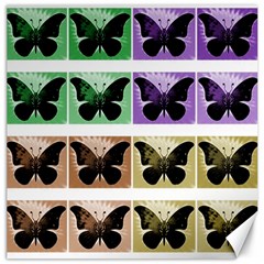 Seamless Wallpaper Butterfly Canvas 12  x 12 