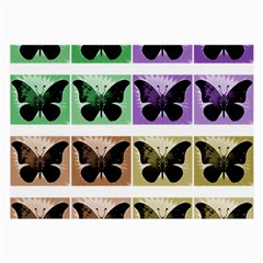 Seamless Wallpaper Butterfly Large Glasses Cloth