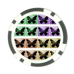 Seamless Wallpaper Butterfly Poker Chip Card Guard