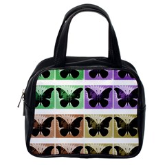 Seamless Wallpaper Butterfly Classic Handbag (One Side)