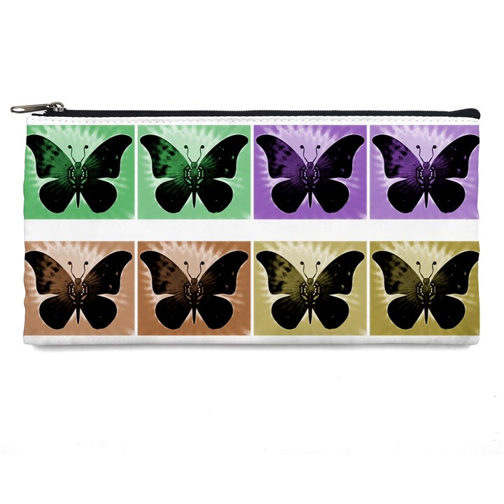 Seamless Wallpaper Butterfly Pencil Cases