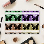 Seamless Wallpaper Butterfly Cosmetic Bag (Large) Front