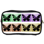 Seamless Wallpaper Butterfly Toiletries Bag (One Side) Front