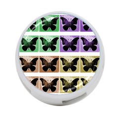 Seamless Wallpaper Butterfly 4-port Usb Hub (one Side) by Pakrebo