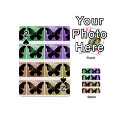 Seamless Wallpaper Butterfly Playing Cards 54 Designs (Mini)