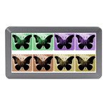 Seamless Wallpaper Butterfly Memory Card Reader (Mini) Front