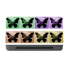 Seamless Wallpaper Butterfly Memory Card Reader with CF