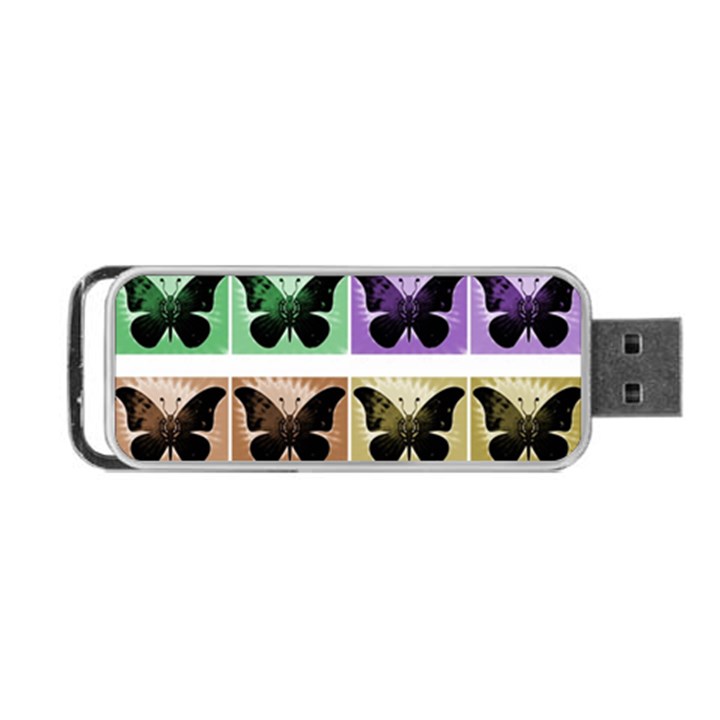 Seamless Wallpaper Butterfly Portable USB Flash (Two Sides)