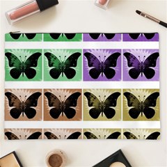 Seamless Wallpaper Butterfly Cosmetic Bag (XXL)