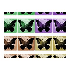 Seamless Wallpaper Butterfly Double Sided Flano Blanket (mini)  by Pakrebo