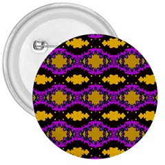 Seamless Wallpaper Digital Pattern Yellow Brown Purple 3  Buttons by Pakrebo