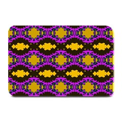 Seamless Wallpaper Digital Pattern Yellow Brown Purple Plate Mats by Pakrebo