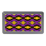 Seamless Wallpaper Digital Pattern Yellow Brown Purple Memory Card Reader (Mini) Front