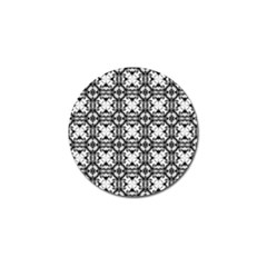 Seamless Wallpaper Pattern Ornamen Black White Golf Ball Marker by Pakrebo