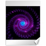 Fractal Spiral Space Galaxy Canvas 12  x 16  11.86 x15.41  Canvas - 1