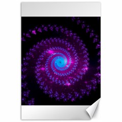 Fractal Spiral Space Galaxy Canvas 20  X 30 