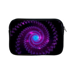 Fractal Spiral Space Galaxy Apple Ipad Mini Zipper Cases by Pakrebo