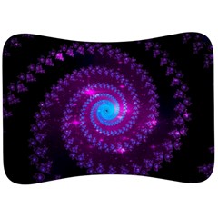 Fractal Spiral Space Galaxy Velour Seat Head Rest Cushion