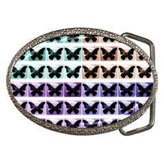 Seamless Wallpaper Butterfly Pattern Belt Buckles by Pakrebo