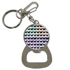 Seamless Wallpaper Butterfly Pattern Bottle Opener Key Chain by Pakrebo