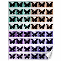 Seamless Wallpaper Butterfly Pattern Canvas 36  X 48  by Pakrebo