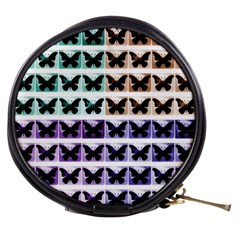 Seamless Wallpaper Butterfly Pattern Mini Makeup Bag by Pakrebo