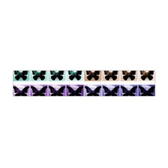 Seamless Wallpaper Butterfly Pattern Flano Scarf (mini) by Pakrebo