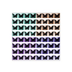 Seamless Wallpaper Butterfly Pattern Satin Bandana Scarf by Pakrebo