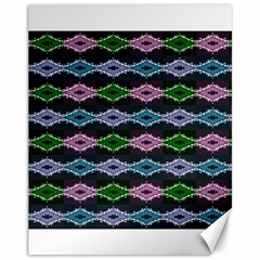 Seamless Wallpaper Geometric Canvas 11  X 14  by Pakrebo