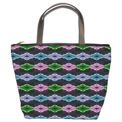 Seamless Wallpaper Geometric Bucket Bag by Pakrebo