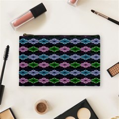 Seamless Wallpaper Geometric Cosmetic Bag (medium) by Pakrebo