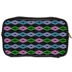 Seamless Wallpaper Geometric Toiletries Bag (one Side) by Pakrebo