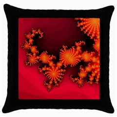 Spiral Background Pattern Texture Throw Pillow Case (black) by Pakrebo