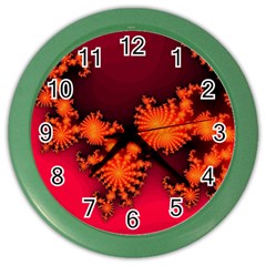 Spiral Background Pattern Texture Color Wall Clock by Pakrebo