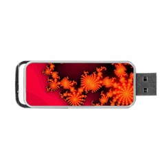 Spiral Background Pattern Texture Portable Usb Flash (one Side) by Pakrebo