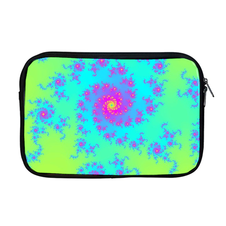 Spiral Fractal Abstract Pattern Apple MacBook Pro 17  Zipper Case