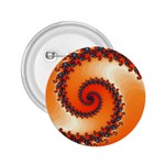 Fractal Rendering Spiral Twist Orange 2.25  Buttons Front