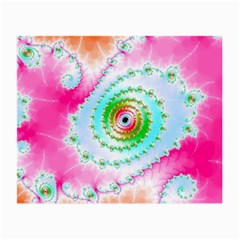 Fractal Spiral Twist Twisted Helix Small Glasses Cloth (2 Sides) by Pakrebo