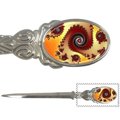 Fractal Rendering Spiral Twist Letter Opener by Pakrebo