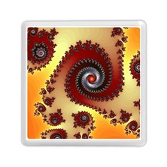 Fractal Rendering Spiral Twist Memory Card Reader (square) by Pakrebo