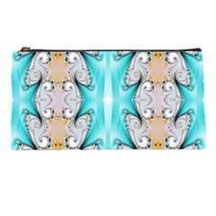 Seamless Wallpaper Pattern Symmetry Art Pencil Cases by Pakrebo